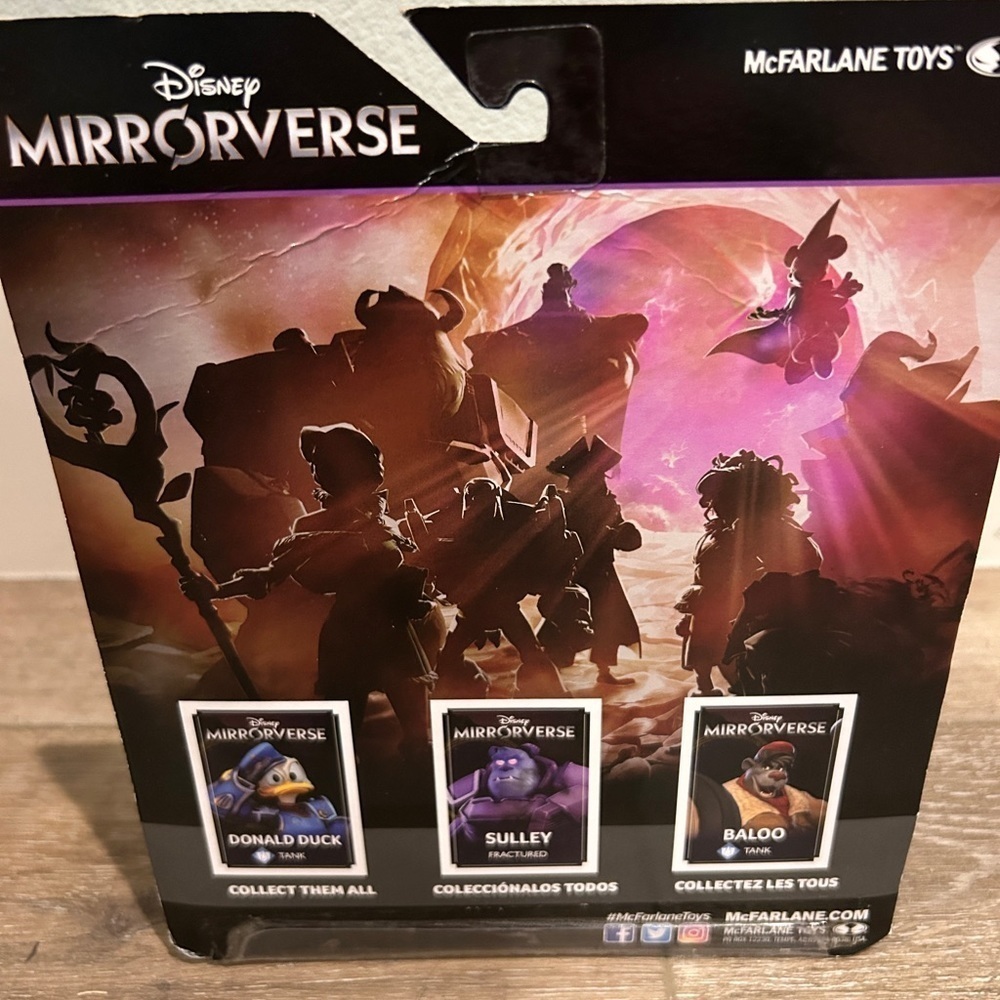 NEW Disney Mirrorverse Sulley by McFarland toys 5” figure - Picture 2 of 2